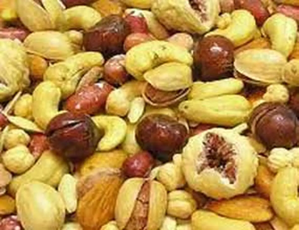 افزایش بی سابقه قیمت خشکبار/ بادام هندی ۱۵۰ درصد و نخودچی ۱۳۰ درصد گران شدند