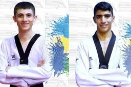 یک مدال نقره و برنز برای تکواندوکاران نوجوان ایران