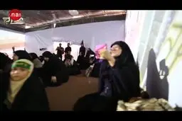 زیارت مجازی حرم مطهر رضوی در موکب امام رضا(ع)