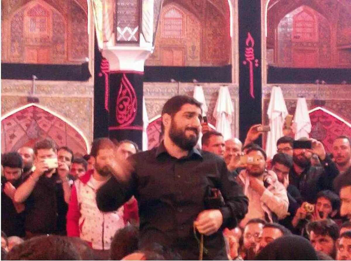 مداحی سیدمجید بنی‌فاطمه در حرم امیرالمومنین (ع)
