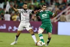 توقف الاهلی در شب نمیکت‌نشینی جباری