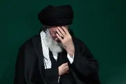 مراسم عزاداری هیئت‌های دانشجویی در حضور رهبر انقلاب