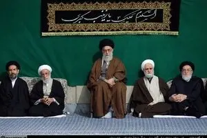 مراسم عزاداری هیئت‌های دانشجویی در حضور رهبر انقلاب برگزار شد + صوت و تصاویر