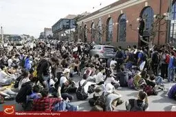 صدها آمریکایی در نیویورک علیه ترامپ تظاهرات کردند