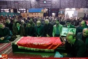 تشییع پیکر حسن شایانفر