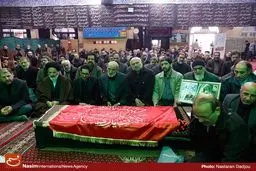 تشییع پیکر حسن شایانفر