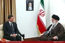 دیدار رئیس‌جمهور اسلوونی با رهبر معظم انقلاب