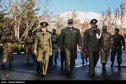 مراسم معارفه جانشین جدید فرمانده کل ارتش برگزار شد