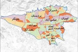 طرح تقسیمات شهری پایتخت تدوین شد/ تهران جدید در ۱۱ منطقه