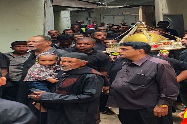 برپایی مراسم عزاداری برای اربعین حسینی در زنگبار تانزانیا