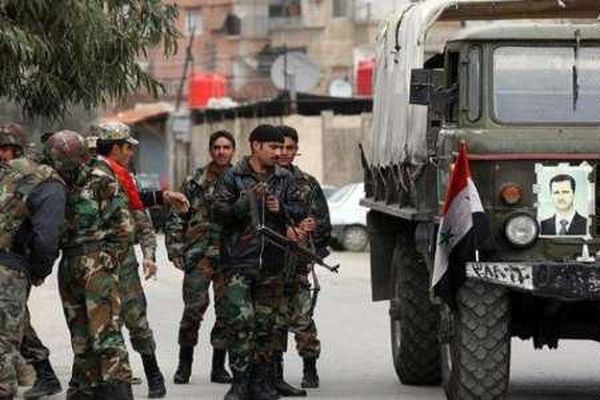 دیدار نمایندگان اسد با فرماندهان نظامی مخالف دولت در 