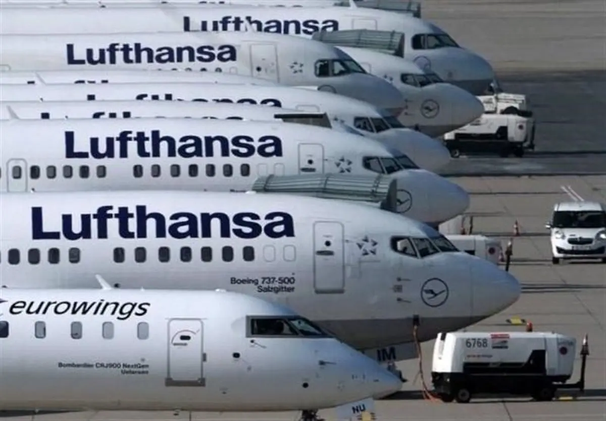 لغو بیش از ۸۰۰ پرواز به دلیل اعتصاب خلبانان لوفتهانزا