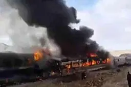 ۳۲ نفر از ۳۶ کشته شده قطار تبریز - مشهد آذربایجانی هستند