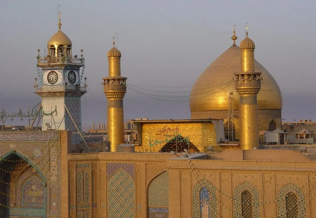 اعلام زمان رونمایی از گنبد جدید حرم مطهر امام علی(ع)