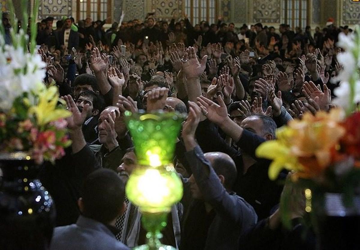 مراسم بزرگداشت شهدا و جان‌باختگان مسیر زیارت در حرم امام رضا(ع) برگزار شد+ تصاویر