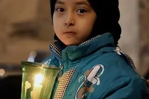 مراسم شب شهادت ثامن الحجج در حرم مطهری رضوی