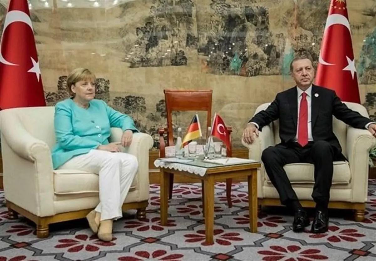 گفتگوی تلفنی اردوغان و مرکل درباره حلب