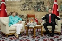 گفتگوی تلفنی اردوغان و مرکل درباره حلب