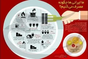 ما ایرانی‌ها چگونه مصرف می‌کنیم؟