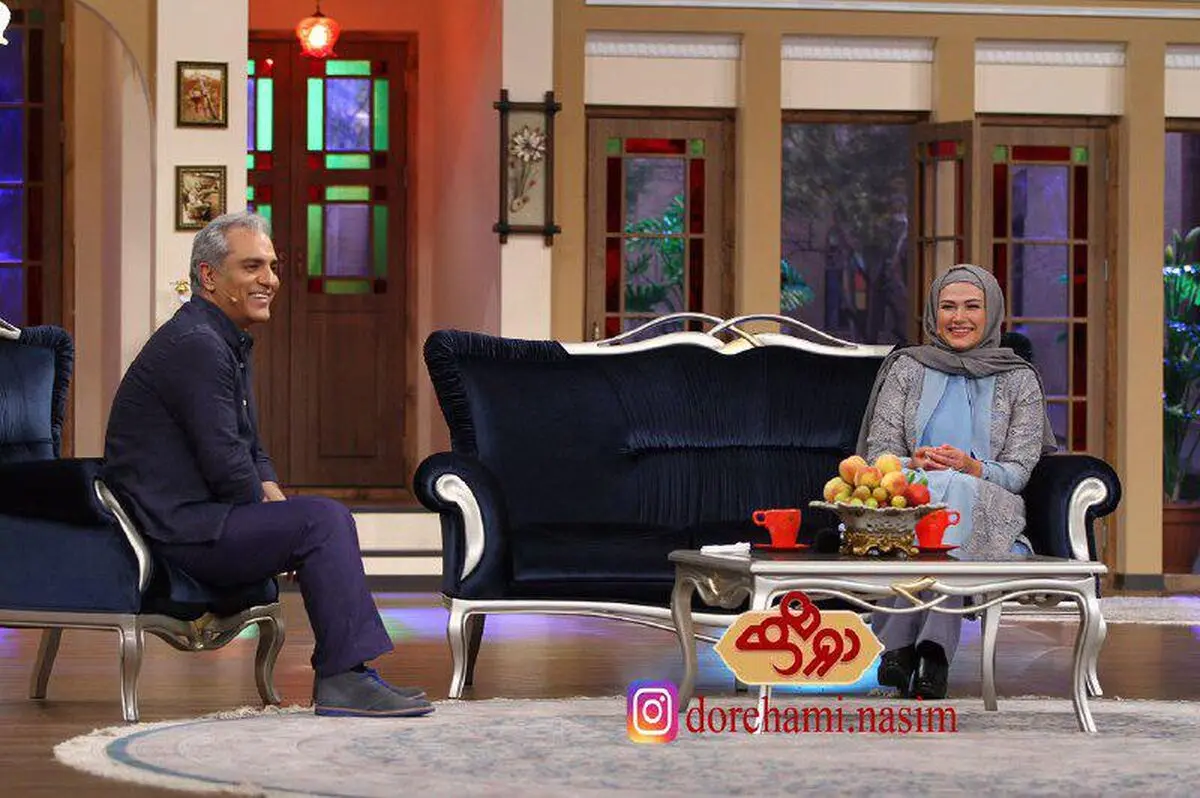 لادن مستوفی مهمان ویژه "دورهمی" شد