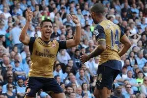 آرسنال با هت‌تریک سانچز وستهام را گل‌باران کرد