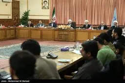 مسئولان تشکل‌های دانشجویی با رئیس قوه‌ قضائیه دیدار کردند+ تصاویر