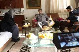 وحید جلیلی از نادر طالب‌زاده عیادت کرد + عکس
