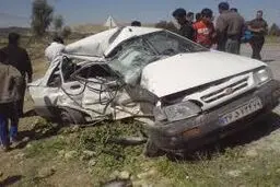 برخورد پراید و پژو ۸ مصدوم برجای گذاشت