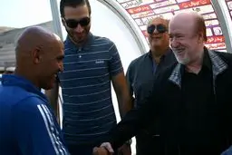 جلسه افتخاری و منصوریان در وزارت ورزش