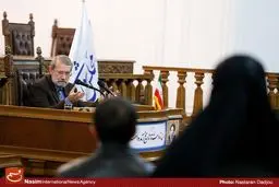 نشست خبری رئیس مجلس شورای اسلامی