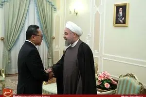 دیدار رئیس شورای مشورتی اندونزی با رئیس‌جمهور