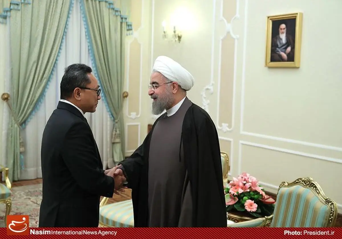 دیدار رئیس شورای مشورتی اندونزی با رئیس‌جمهور