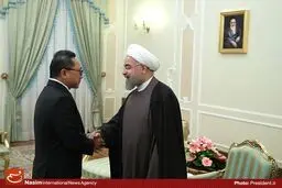 دیدار رئیس شورای مشورتی اندونزی با رئیس‌جمهور