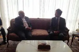 ظریف با وزیر مشاور در امور پارلمانی وزارت خارجه ژاپن دیدار کرد