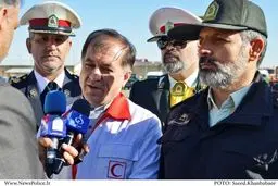 علت حادثه سقوط بالگرد در دریاچه خلیج فارس در دست بررسی است