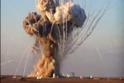 کشته و زخمی شدن ۱۲۰ غیر نظامی عراقی در حمله هوایی آمریکا