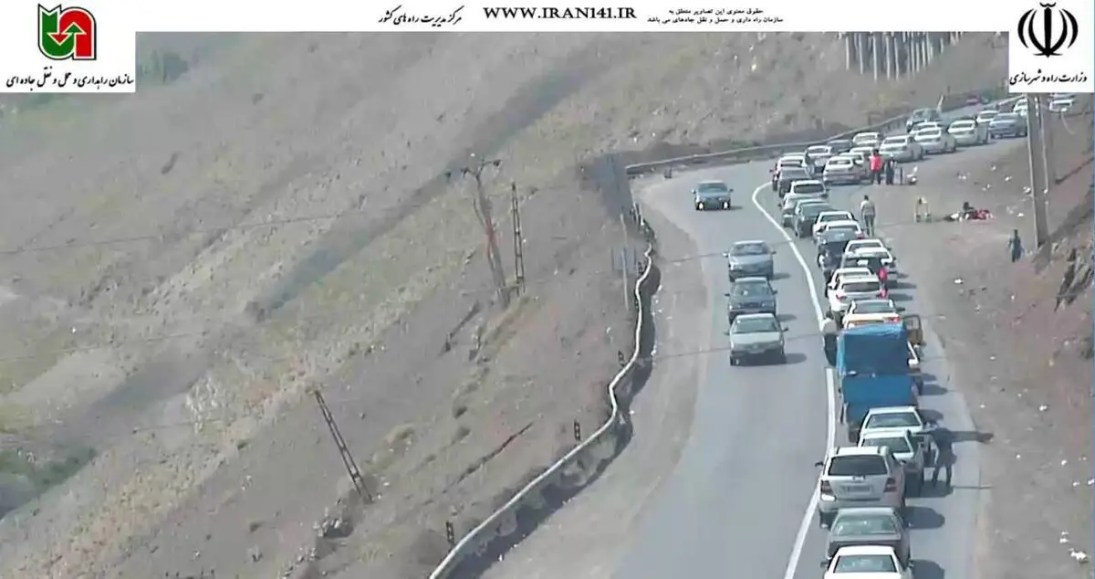 جاده چالوس امروز یک طرفه می‌شود