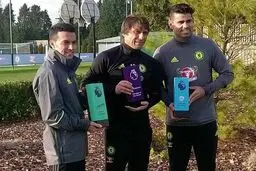 چلسی جوایز را درو کرد/ کونته، سرمربی و کاستا، بازیکن برتر ماه نوامبر لیگ برتر شدند