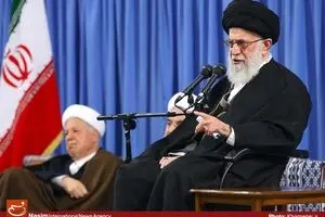 دیدار مسئولان نظام و میهمانان کنفرانس وحدت اسلامى‌ با رهبر انقلاب