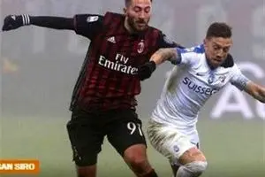 توقف میلان مقابل آتالانتا/ برتری خانگی امپولی برابر کالیاری