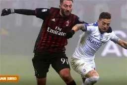 توقف میلان مقابل آتالانتا/ برتری خانگی امپولی برابر کالیاری