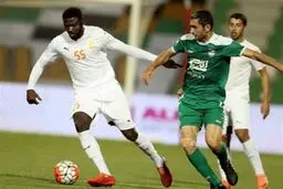 تساوی الاهلی مقابل یاران پولادی با پاس گل جباری