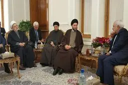 عمار حکیم و رمضان عبدالله با ظریف دیدار کردند + تصاویر