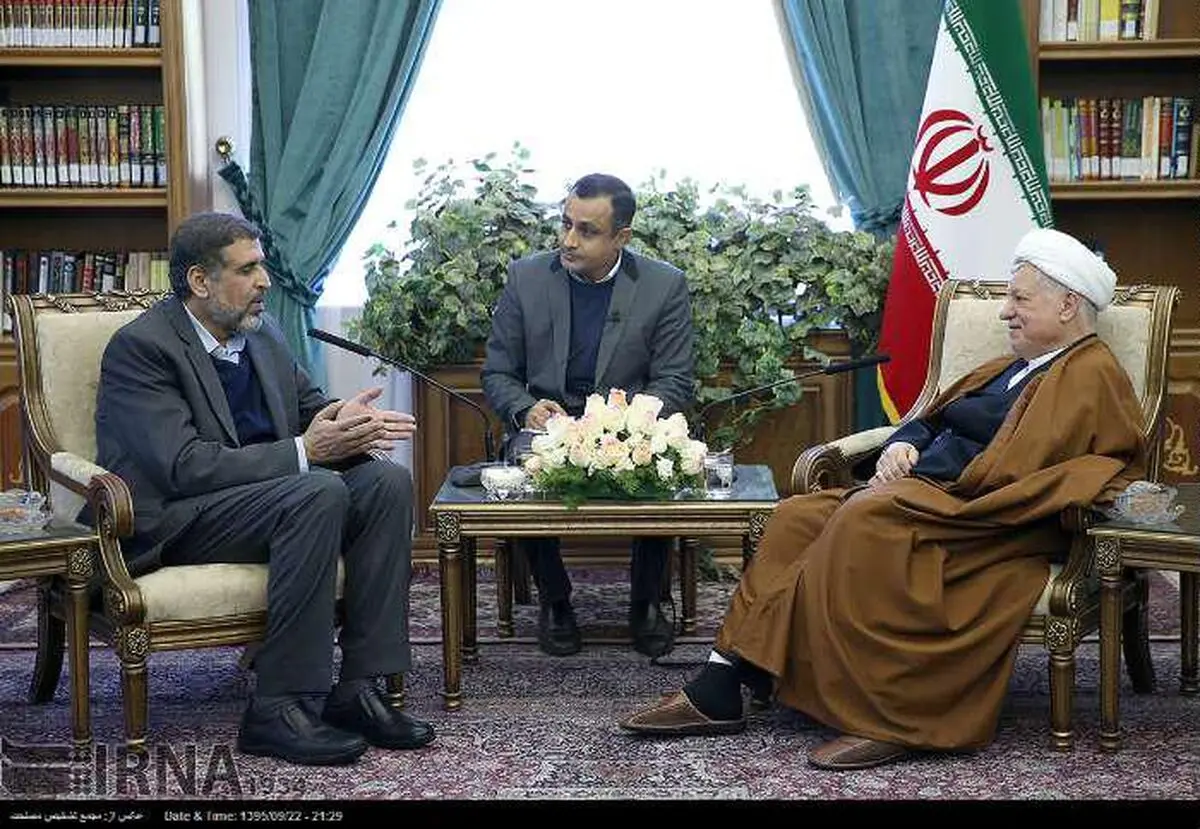 رمضان عبدالله، دبیرکل جنبش جهاد اسلامی روز دوشنبه با هاشمی رفسنجانی دیدار و گفتگو کرد