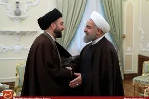 دیدار رئیس مجلس اعلای عراق با رئیس‌جمهور