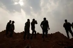 آزادسازی ۲ روستا در غرب موصل/ کنترل جاده 