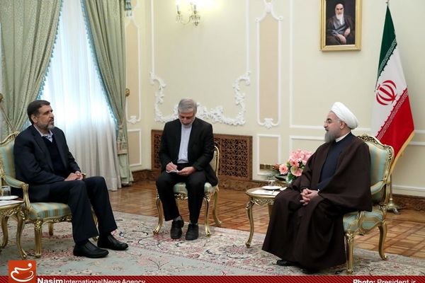 دیدار دبیرکل جنبش جهاد اسلامی فلسطین با رئیس‌جمهور