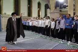 مراسم جشن تکلیف دانش‌آموزان با حضور رهبر معظم انقلاب