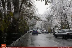 موج جدید باران و برف در راه ۱۹ استان/ کاهش ۱۰ درجه‌ای دما در روز جمعه