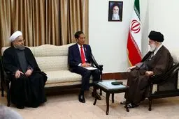 رئیس جمهور اندونزی با رهبر انقلاب دیدار کرد